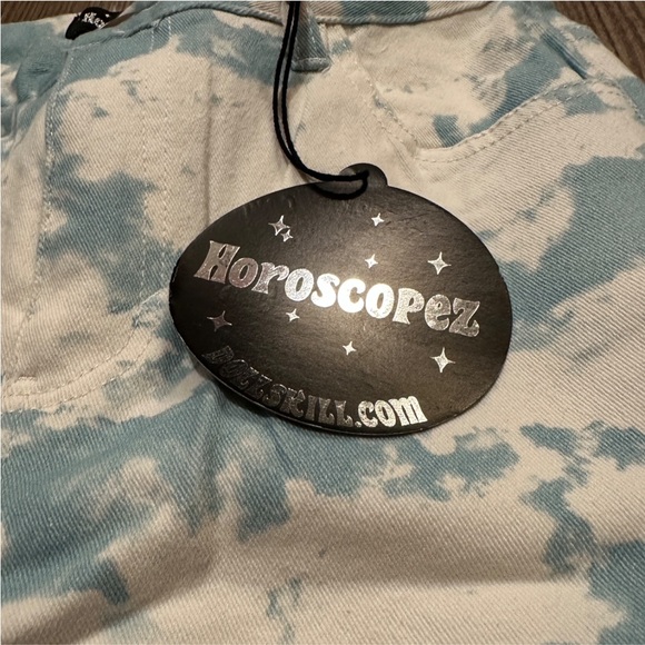 Dolls Kill Cloud Denim Pants Size Medium NWT - Picture 4 of 4